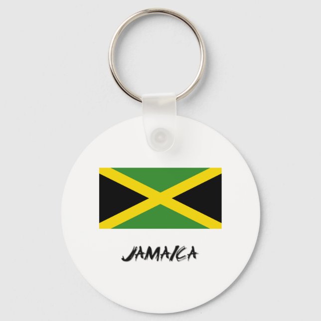 Chaveiro bandeira da Jamaica (Frente)