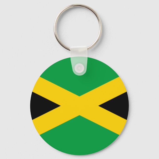 Chaveiro Bandeira da Jamaica - Bandeira jamaicana (Frente)