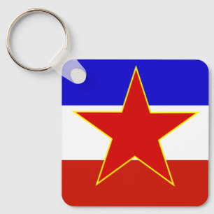 Chaveiro Bandeira da Jugoslávia
