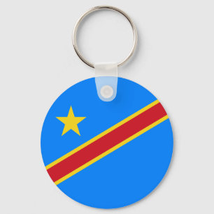 Chaveiro Bandeira da Kinshasa do Congo