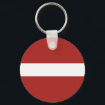 Chaveiro Bandeira da Letónia<br><div class="desc">Segure essas chaves!</div>