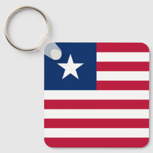 Chaveiro Bandeira da Libéria