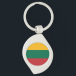 Chaveiro Bandeira da Lituânia<br><div class="desc">Bandeira da Lituânia</div>