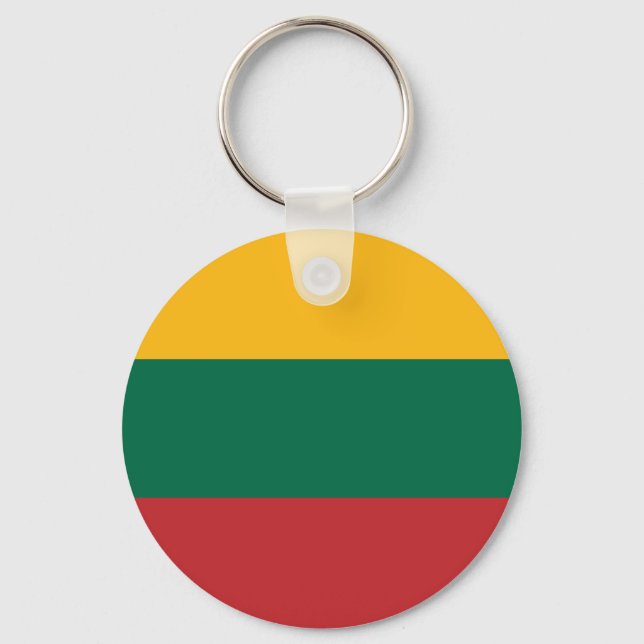 Chaveiro Bandeira da Lituânia (Frente)
