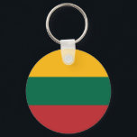 Chaveiro Bandeira da Lituânia<br><div class="desc">Bandeira patriótica da Lituânia.</div>
