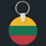 Chaveiro Bandeira da Lituânia<br><div class="desc">Bandeira patriótica da Lituânia.</div>