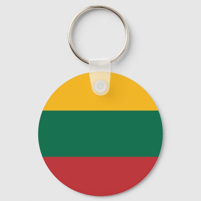 Chaveiro Bandeira da Lituânia (Frente)