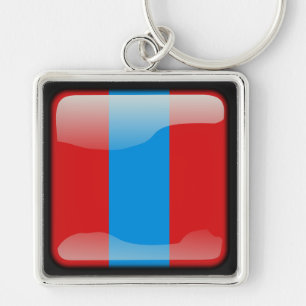 Chaveiro Bandeira da Mongólia