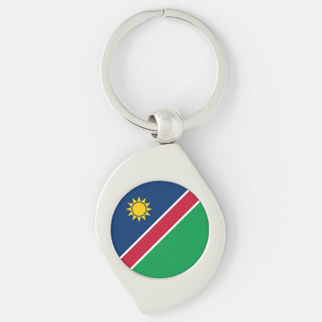 Chaveiro Bandeira da Namíbia (Frente)