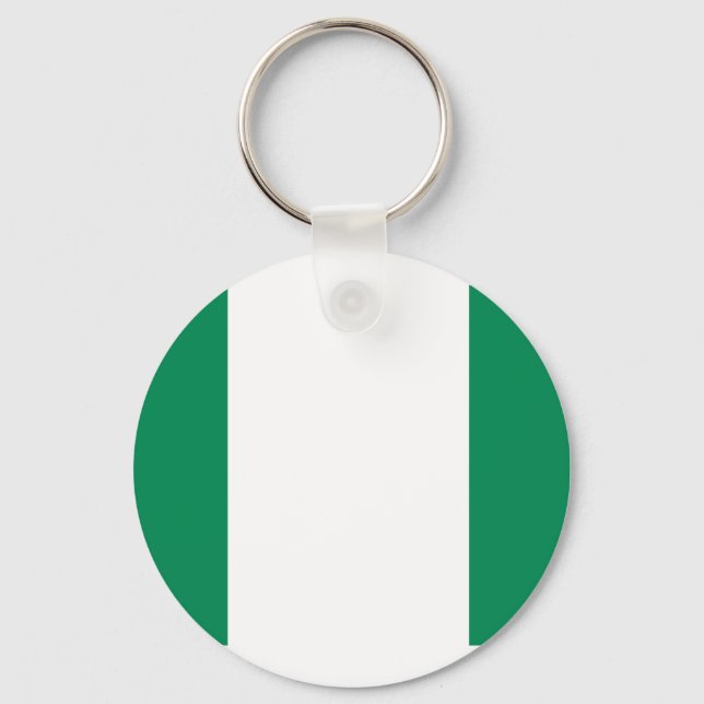 Chaveiro Bandeira da Nigéria (Frente)