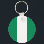 Chaveiro Bandeira da Nigéria (nigeriana)<br><div class="desc">Produtos de Sinalizador Mundial Personalizáveis - Sinta-se livre para adicionar seu próprio texto.</div>