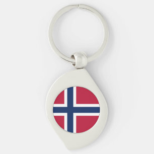 Chaveiro Bandeira da Noruega