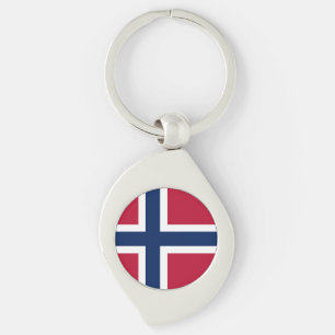 Chaveiro Bandeira da Noruega