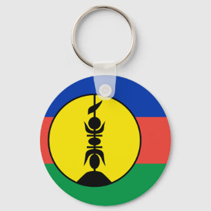 Chaveiro Bandeira da Nova Caledónia