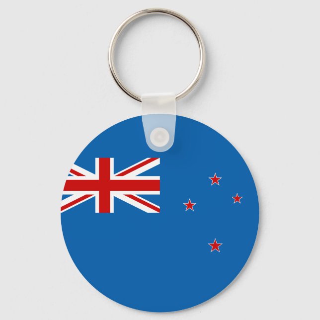 Chaveiro Bandeira da Nova Zelândia (Frente)