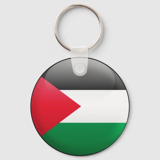 Chaveiro Bandeira da Palestina (Frente)