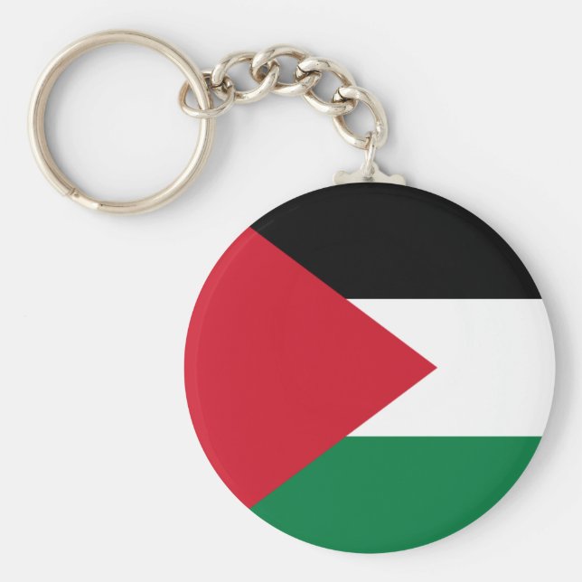 Chaveiro Bandeira da Palestina (Palestina) (Frente)