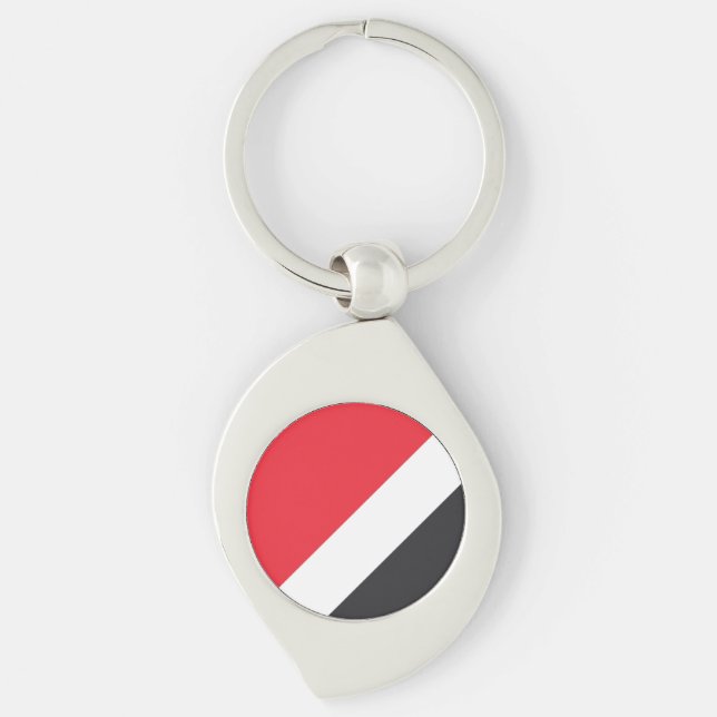 Chaveiro Bandeira da Principado de Sealand (Frente)