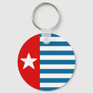 Chaveiro Bandeira da República da Papua Ocidental