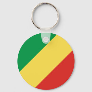 Chaveiro Bandeira da República Democrática do Congo