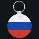 Chaveiro Bandeira da Rússia<br><div class="desc">Bandeira patriótica da Rússia.</div>