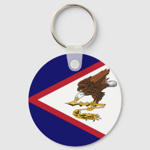 Chaveiro Bandeira da Samoa Americana
