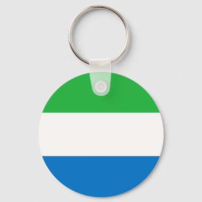 Chaveiro Bandeira da Serra Leoa (Frente)