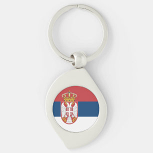 Chaveiro Bandeira da Sérvia