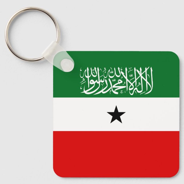 Chaveiro Bandeira da Somalilândia (Frente)