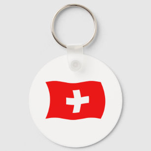 Chaveiro Bandeira da Suíça