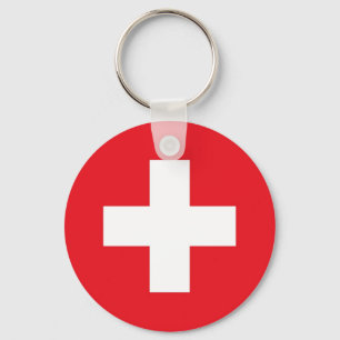 Chaveiro Bandeira da Suíça