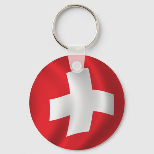 Chaveiro Bandeira da suiça