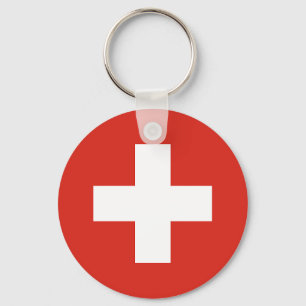 Chaveiro Bandeira da Suíça