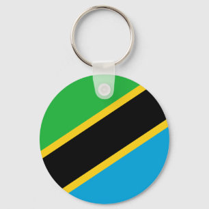 Chaveiro Bandeira da Tanzânia