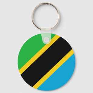 Chaveiro Bandeira da Tanzânia