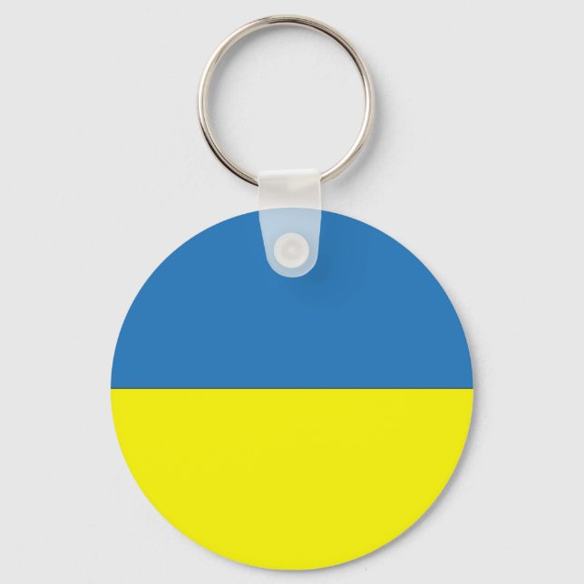 Chaveiro Bandeira da Ucrânia (Frente)