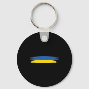 Chaveiro Bandeira da Ucrânia Com Cores Azul E Amarelo Sem G