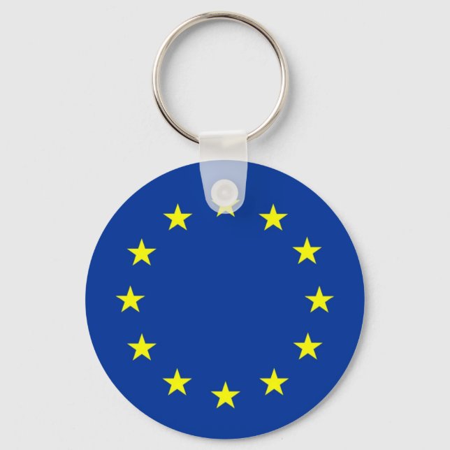 Chaveiro bandeira da união europeia (Frente)