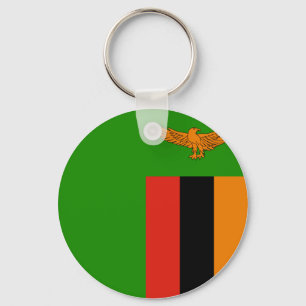 Chaveiro Bandeira da Zâmbia