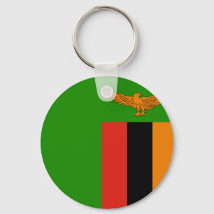 Chaveiro Bandeira da Zâmbia