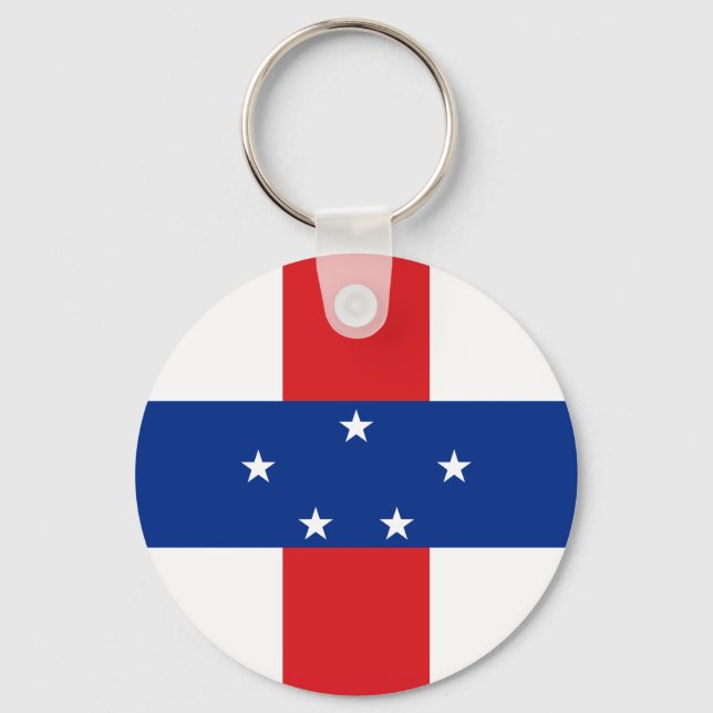 Chaveiro Bandeira das Antilhas Holandesas (Frente)
