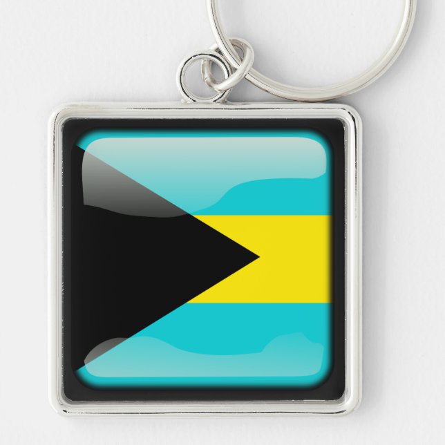 Chaveiro Bandeira das Baamas (Frente)