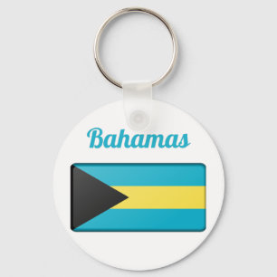 Chaveiro Bandeira das Bahamas