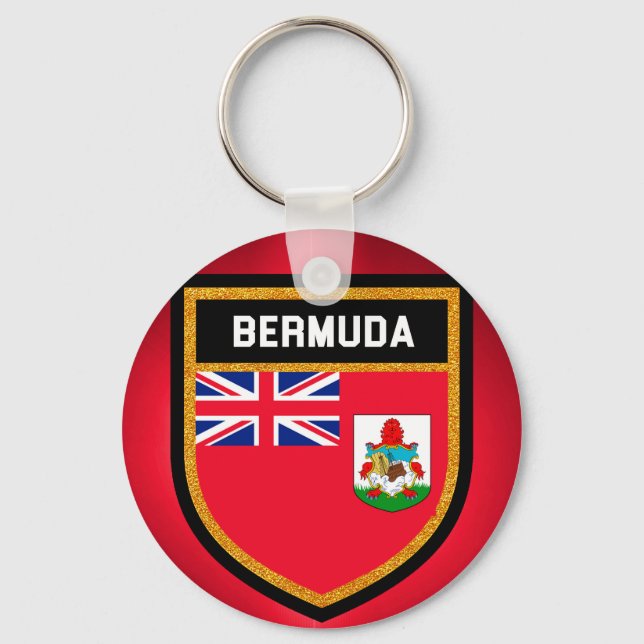 Chaveiro Bandeira das Bermudas (Frente)