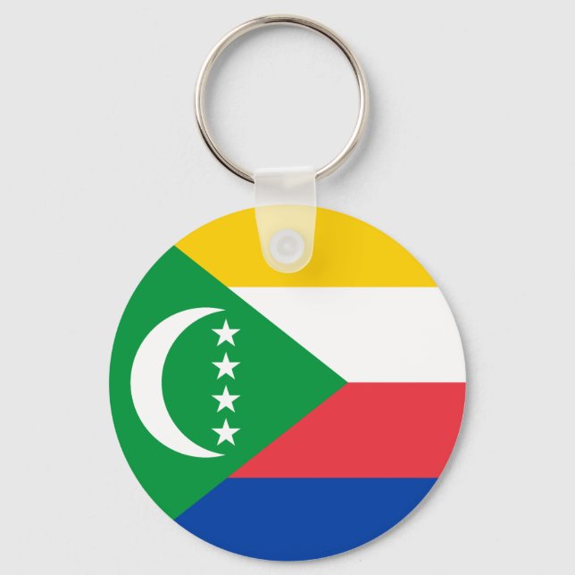 Chaveiro Bandeira das Comores (Frente)