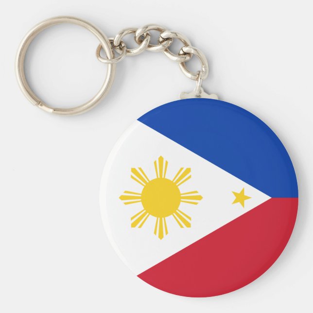 Chaveiro Bandeira das Filipinas (Frente)