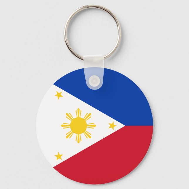 Chaveiro Bandeira das Filipinas (Frente)