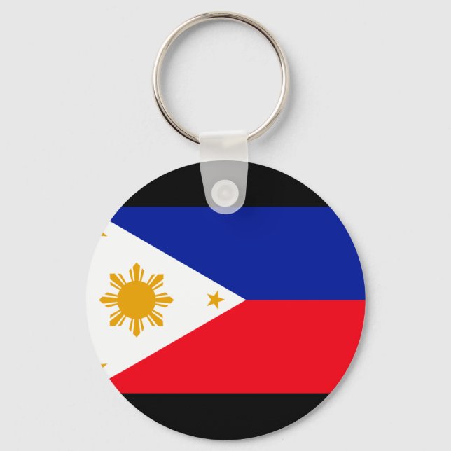 Chaveiro Bandeira das Filipinas (Frente)