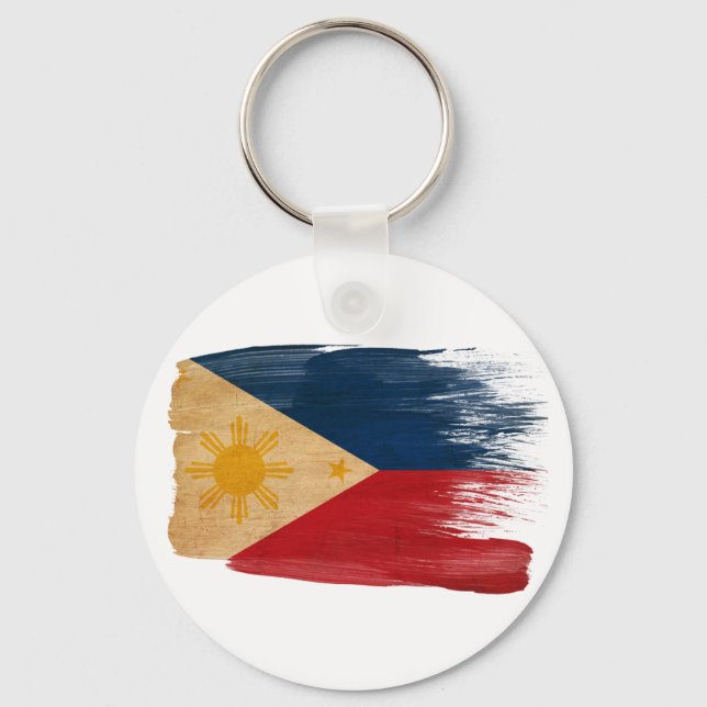 Chaveiro Bandeira das Filipinas (Frente)