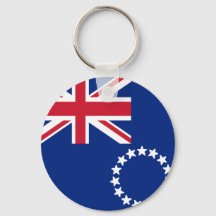 Chaveiro Bandeira das Ilhas Cook